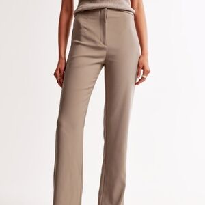 Abercrombie & Fitch CREAM Women's Trousers
